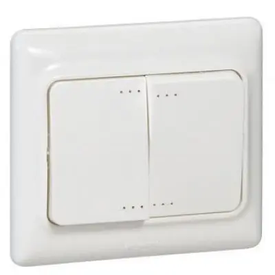 Intrerupator dublu Legrand Kaptika 782102