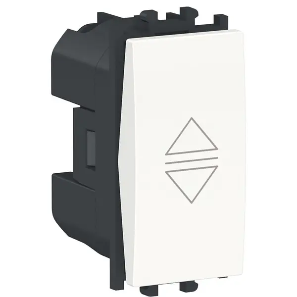 Intrerupator jaluzele 1 modul Schneider Easy Styl LMR0711001, alb