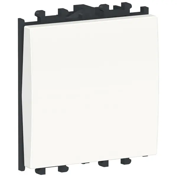 Intrerupator simplu 2 module Schneider Easy Styl LMR0200001, alb