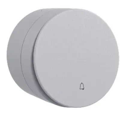 Intrerupator Sonerie (BB) PT xOne Ovivo OV00935, 10A, 250V, IP20, gri