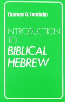 Introduction to Biblical Hebrew, Paperback/Thomas O. Lambdin