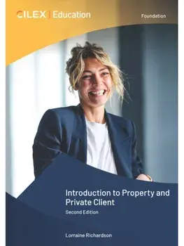 Introduction to Property and Private Client. 2 ed, Paperback/Lorraine Richardson