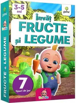 Invat fructe si legume. 7 tipuri de joc/***