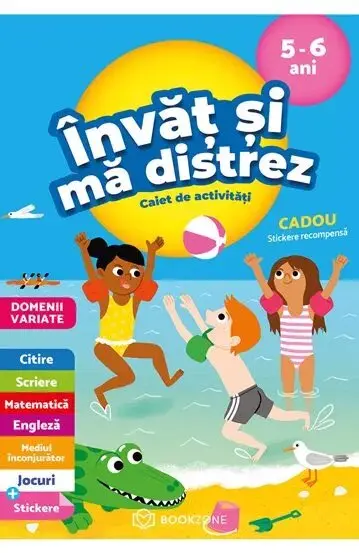 Invat si ma distrez. Caiet de activitati (5-6 ani)