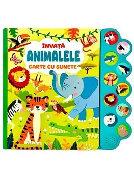 Invata animalele. Carte cu sunete/***