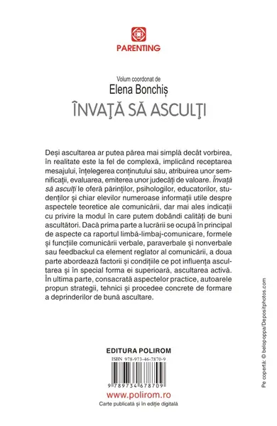 Invata sa asculti | Elena Bonchis