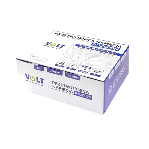 Invertor 24v 220v CONVERTOR DE TENSIUNE IPS 2000 N 24 / 230V (1000 / 2000W)