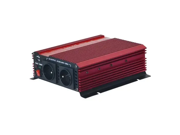 Invertor auto de putere Geti GPI 1012 12V / 230V 1000W USB