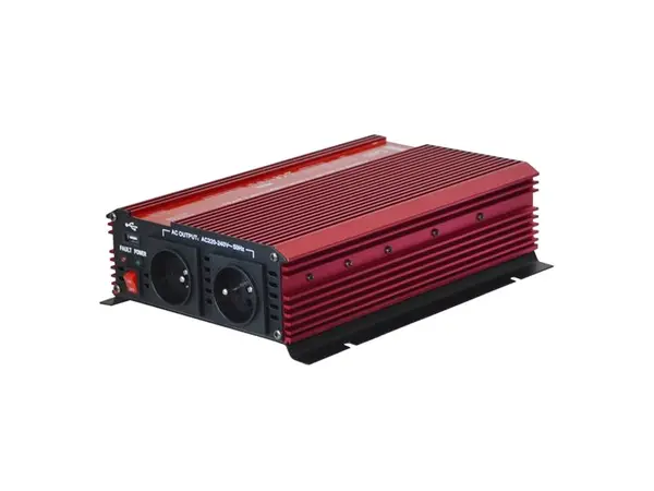 Invertor auto de putere Geti GPI 1612 USB 12V / 230V 1600W