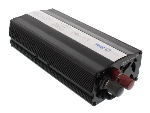 Invertor de tensiune 12V - 220V, USB, 600W, Well