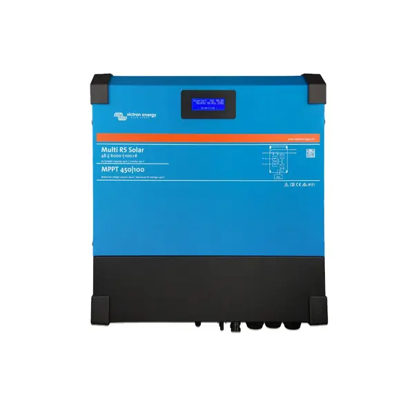 Invertor fotovoltaic hibrid Victron Energy Multi RS Solar PMR482602020, 48 V, 6000 VA, MPPT 450 V, 2 MPPT, 100 A, PowerAssist, VE.Can
