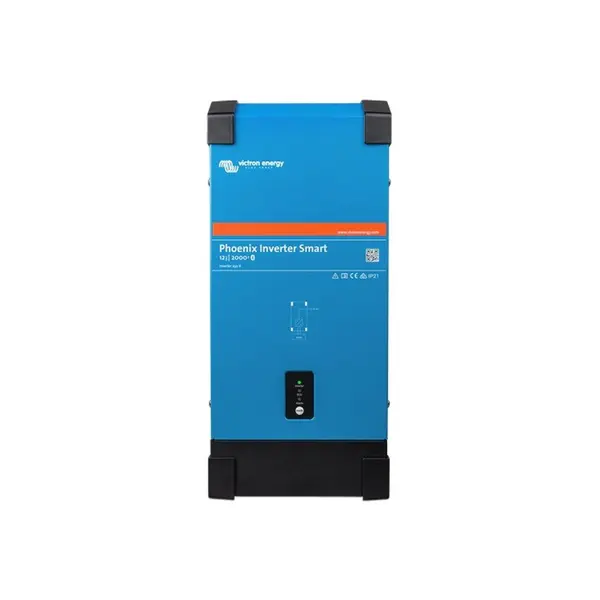 Invertor fotovoltaic Victron Energy Phoenix Smart PIN122201000, 12 Vdc - 230 Vac, 2000 VA, terminale cu surub, Bluetooth si VE.Direct