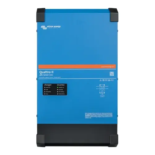 Invertor Hibrid Monofazat Cu Incarcator Victron Quattro-Ii 48V 5000W 48 5000 70-50 50 Qua482504010