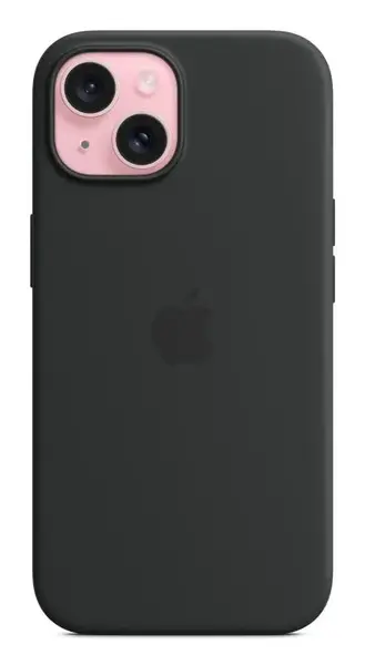 iPHONE CASE 15 SILICONE BK iPHONE CASE 15 SILICONE BK