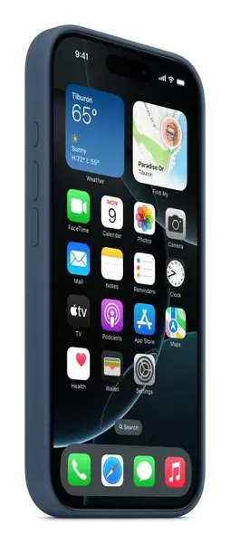 iPHONE CASE 16 PRO SILICONE BL iPHONE CASE 16 PRO SILICONE BL