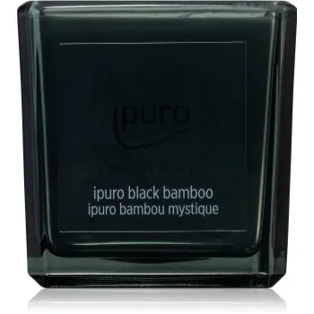ipuro Essentials Black Bamboo lumânare parfumată