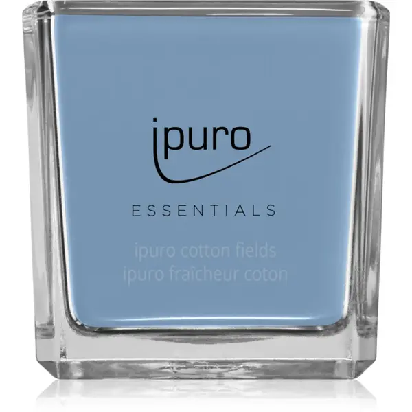 ípuro Essentials Cotton Fields lumânare parfumată 125 g