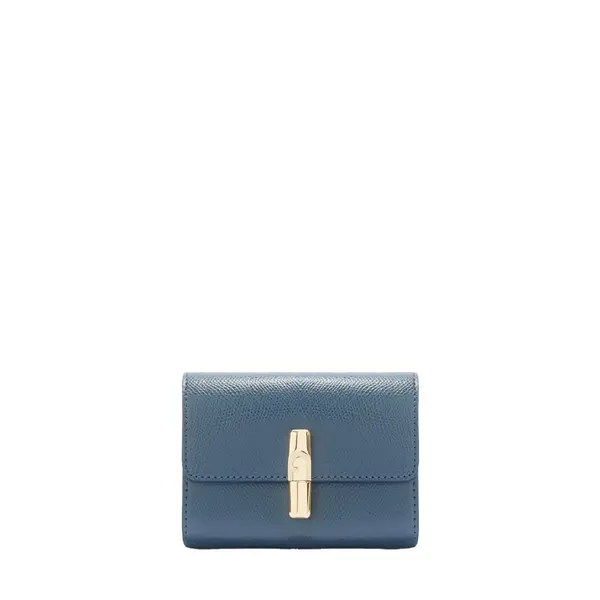 Iride s compact wallet grigio + blu nero