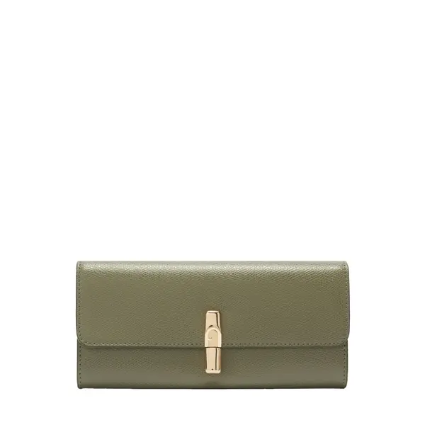 Iride xl continental wallet avocado