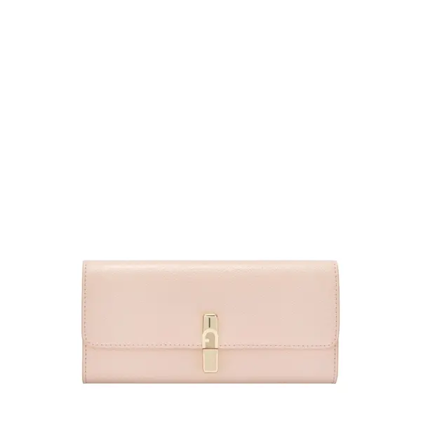 Iride xl continental wallet dusty pink