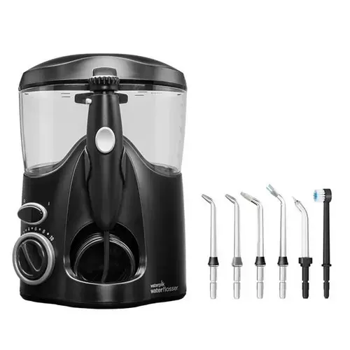 Irigator/Dus bucal Waterpik Ultra WP-112, 7 capete incluse (Negru)
