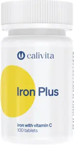 Iron Plus CaliVita (100 tablete) Fier cu Vitamina C