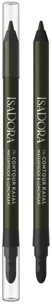 IsaDora Creion de ochi rezistent la apă The Contour Kajal, 65 Forest Green, 1.2 g