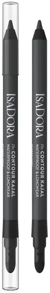 IsaDora Creion de ochi rezistent la apă The Contour Kajal, 69 Deep Grey, 1.2 g