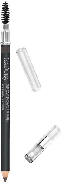 IsaDora Creion-pudră pentru sprâncene, 03 Dark Brown, 1.1 g