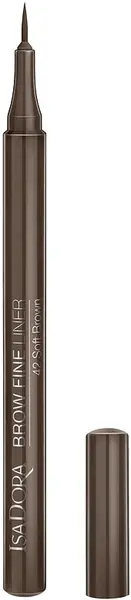 IsaDora Creion vegan pentru sprancene ultra fin, 42 Soft brown, 1.1 ml