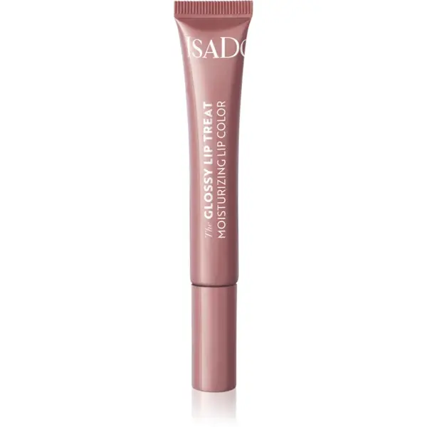 IsaDora Glossy Lip Treat lip gloss hidratant culoare 63 Rooibos Blush 13 ml