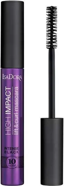 IsaDora Rimel pentru ochi sensibili si volum 10 Sec High Impact, 31 Intense Black, 9 ml