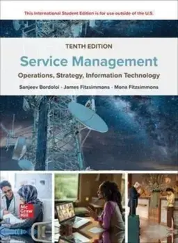 ISE Service Management: Operations, Strategy, Information Technology. 10 ed, Paperback/Mona Fitzsimmons