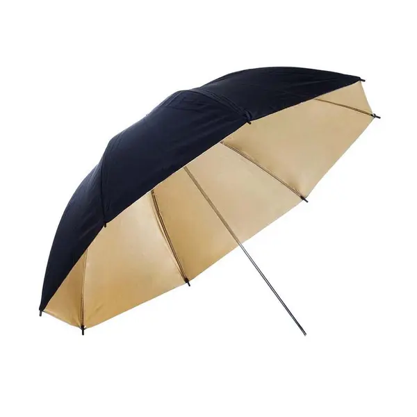iShoot Umbrela gold - black 109cm