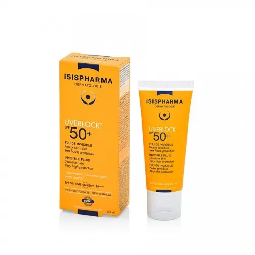 Isis fluid cu protectie solara SPF 50+ UVEBLOCK, 40 ml Zephyr Labs
