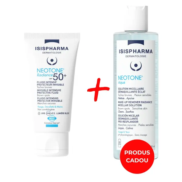 Isis Pachet Neotone Radiance Spf50+ 30ml + Neotone Aqua 250ml