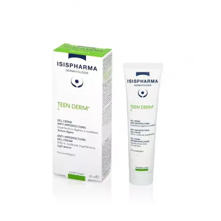 Isis teen derm k gel ten acneic X 30ml