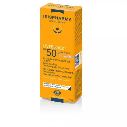 Isis ultra-fluid nuantator medium pentru ten gras Dry Touch, SPF 50+ UVEBLOCK,40 ml Zephyr Labs