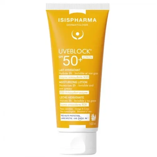 Isis Uveblock SPF50+ lotion x 100ml Zephyr Labs