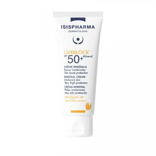 Isis Uveblock SPF50+ mineral cream x 40ml Zephyr Labs