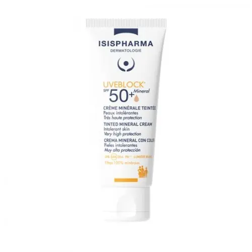 Isis Uveblock SPF50+ mineral tinted cream x 40ml Zephyr Labs
