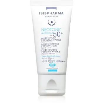 ISISPHARMA Neotone Radiance SPF 50+ protective fluid impotriva petelor intunecate