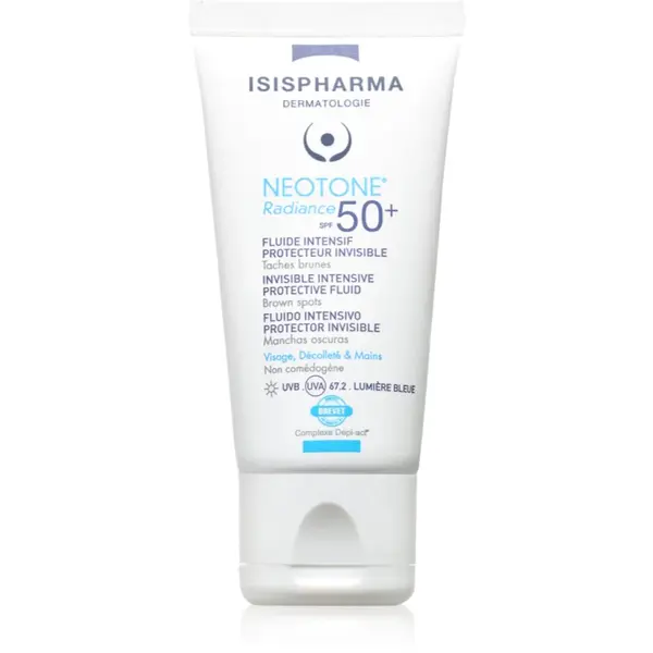 ISISPHARMA Neotone Radiance SPF 50+ protective fluid impotriva petelor intunecate SPF 50+ 30 ml
