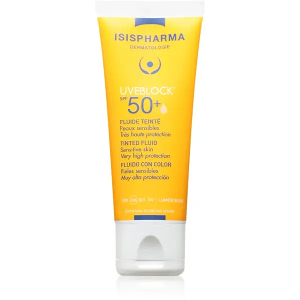 ISISPHARMA Uveblock SPF 50+ Fluid fluid de tonifiere SPF 50+ 40 ml
