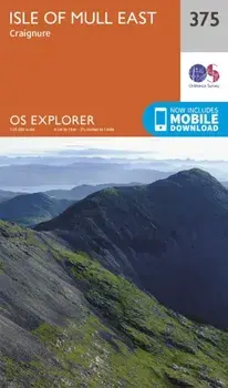 Isle of Mull East. September 2015 ed, Sheet Map/Ordnance Survey