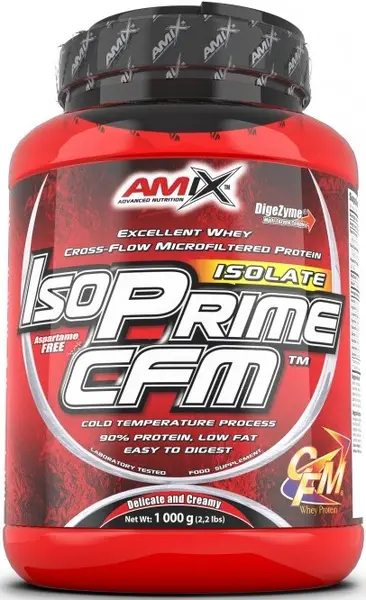 IsoPrime CFM Isolate, vanilie, 1 kg, Amix