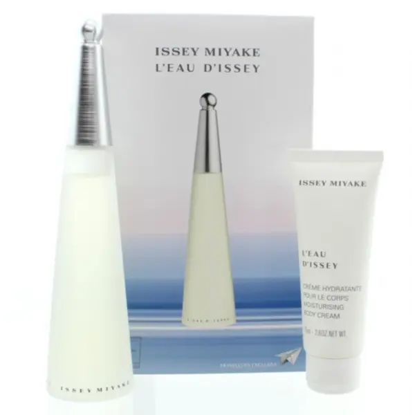 Issey Miyake L`eau D`Issey Set cadou pentru femei Volum EDT 100 ml + 75 ml cremă de corp