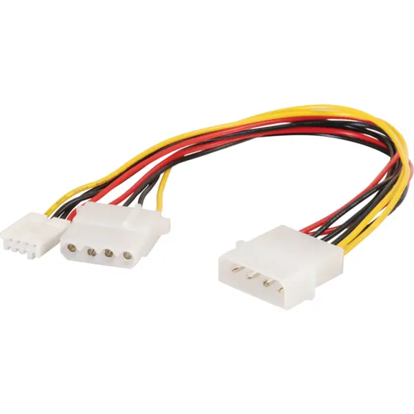 IT-BUDGET Cablu adaptor IT-BUDGET, Molex (IDE) la Molex (IDE) + FDD, 20 cm