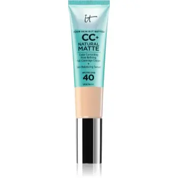 IT Cosmetics Your Skin But Better CC+ Natural Matte crema CC pentru un aspect mat