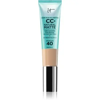 IT Cosmetics Your Skin But Better CC+ Natural Matte crema CC pentru un aspect mat